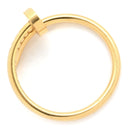 カルティエ Cartier ジュスト アン クル SM B4225956 イエローゴールド K18YG #56(JP16) リング 指輪 750 RG JUSTE UN CLOU 16号
