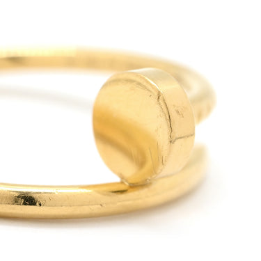 カルティエ Cartier ジュスト アン クル SM B4225956 イエローゴールド K18YG #56(JP16) リング 指輪 750 RG JUSTE UN CLOU 16号