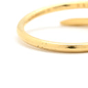 カルティエ Cartier ジュスト アン クル SM B4225956 イエローゴールド K18YG #56(JP16) リング 指輪 750 RG JUSTE UN CLOU 16号