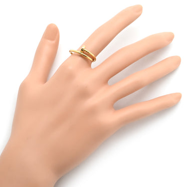 カルティエ Cartier ジュスト アン クル SM B4225956 イエローゴールド K18YG #56(JP16) リング 指輪 750 RG JUSTE UN CLOU 16号