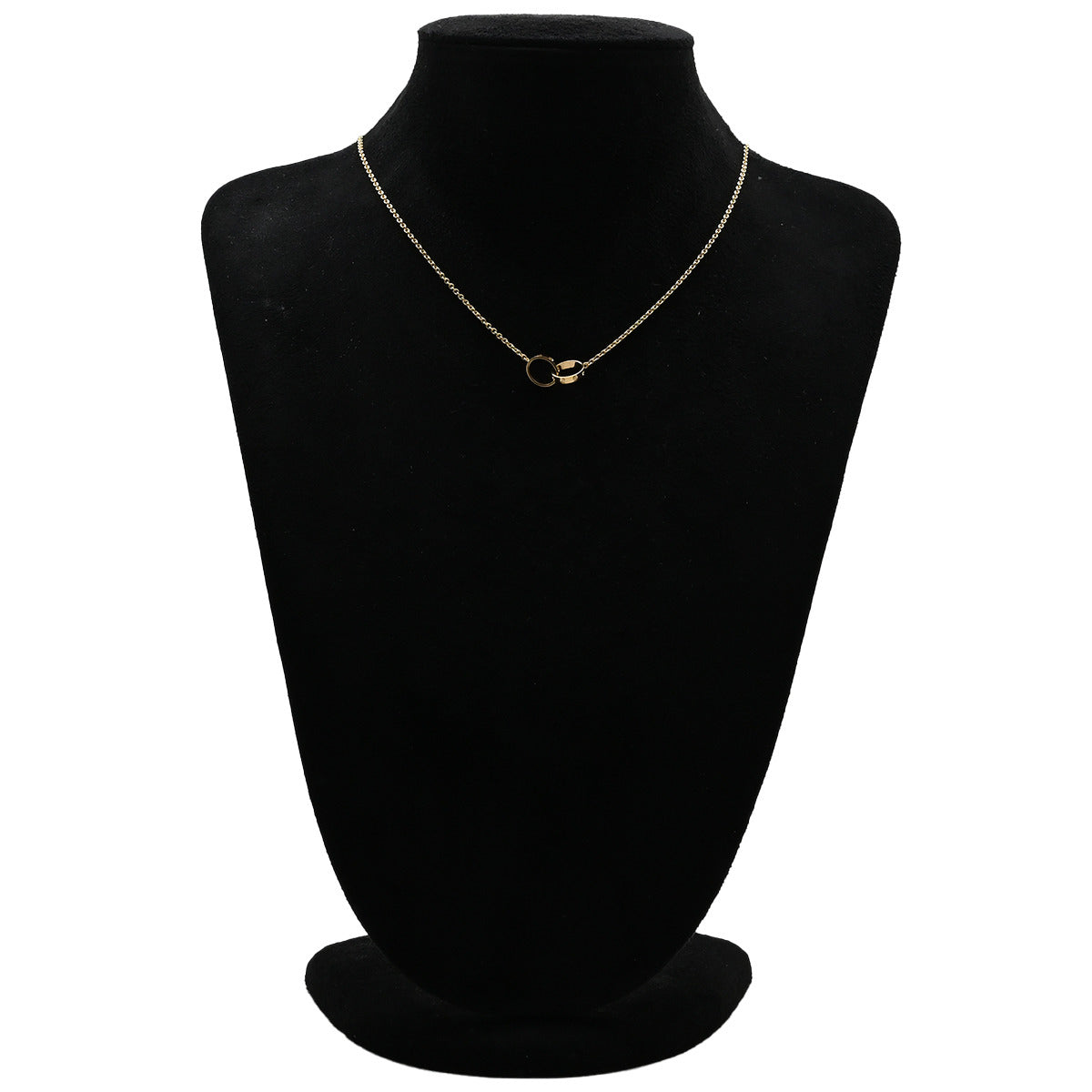 Cartier ゴールド シルバー ネックレス 160427-002-1-0.jpg