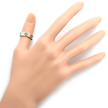 カルティエ Cartier ラブリング ホワイトゴールド K18WG #54(JP14) リング 指輪 LOVE Ring クラシック 750 18K WG 18金 13.5号