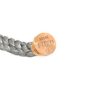 フレッド FRED フォース10 ブレスレット LM シルバーXピンクゴールド K18PG GP ステンレスケーブル ＃16 ブレスレット