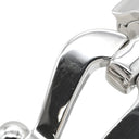 フレッド FRED フォース10 ラージモデル シルバー×ホワイトゴールド K18WG ステンレスケーブル ブレスレット Au750 18K 18金 ステンレスケーブル