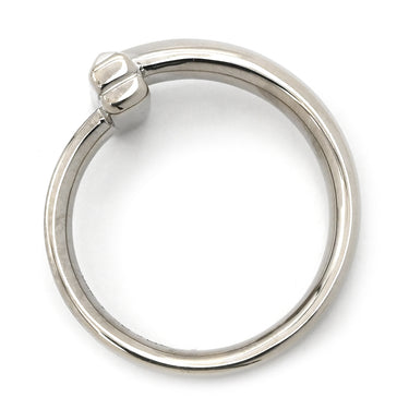 ティファニー Tiffany & Co Tワン ナロー ダイヤリング ホワイトゴールド K18WG ダイヤモンド リング 指輪 T＆Co. 750 WG 18金 パヴェダイヤ 5号