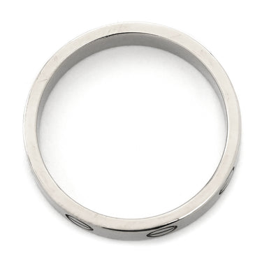 カルティエ Cartier ラブリング スモールモデル ホワイトゴールド K18WG #54 リング 指輪 LOVE Ring ホワイトゴールド WG Au750 18K 18金 ミニサイズ 14号