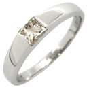 ノンブランド NON BRAND ダイヤリング プラチナシルバー Pt900 ダイヤモンド リング 指輪 1P 1石 1粒 10号