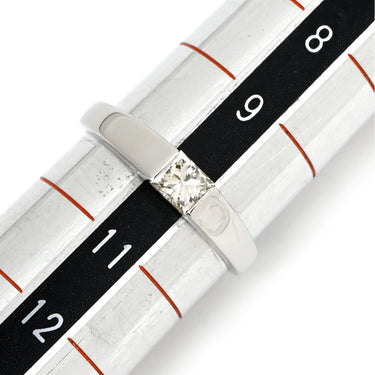 ノンブランド NON BRAND ダイヤリング プラチナシルバー Pt900 ダイヤモンド リング 指輪 1P 1石 1粒 10号