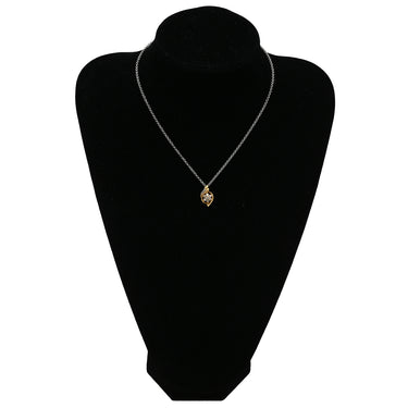 ノンブランド NON BRAND パヴェダイヤ イエローゴールド K18YG ダイヤモンド ペンダントトップ ネックレストップ フラワーモチーフ