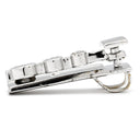 ノンブランド NON BRAND ダイヤ ホワイトゴールド K18WG ダイヤモンド ペンダントトップ 3石 3連 ドロップ