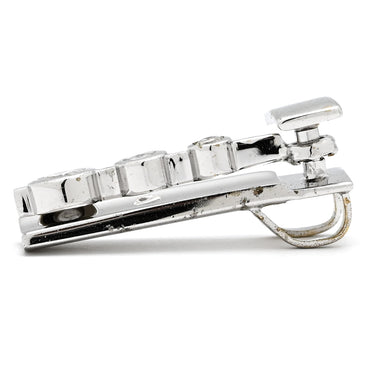 ノンブランド NON BRAND ダイヤ ホワイトゴールド K18WG ダイヤモンド ペンダントトップ 3石 3連 ドロップ