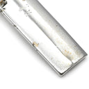 ノンブランド NON BRAND ダイヤ ホワイトゴールド K18WG ダイヤモンド ペンダントトップ 3石 3連 ドロップ