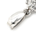 ノンブランド NON BRAND プラチナシルバー Pt900 ダイヤモンド ペンダントトップ プラチナム ペンダントヘッド センターダイヤ パヴェ メレダイヤ