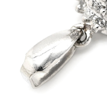 ノンブランド NON BRAND プラチナシルバー Pt900 ダイヤモンド ペンダントトップ プラチナム ペンダントヘッド センターダイヤ パヴェ メレダイヤ