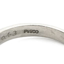 ノンブランド NON BRAND エメラルド ダイヤモンド リング プラチナシルバー Pt900 エメラルド ダイヤモンド リング 指輪 グリーン 緑 スクエア 11号