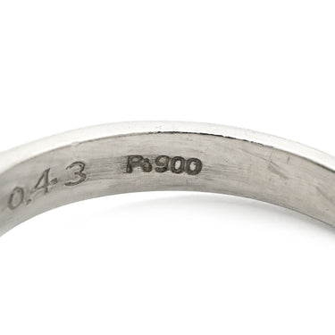 ノンブランド NON BRAND エメラルド ダイヤモンド リング プラチナシルバー Pt900 エメラルド ダイヤモンド リング 指輪 グリーン 緑 スクエア 11号