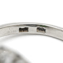 ノンブランド NON BRAND ヒスイ ダイヤリング プラチナシルバー Pt900 ヒスイ ダイヤモンド リング 指輪 翡翠 グリーン 10.5号