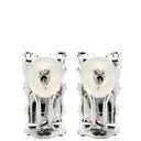 ノンブランド NON BRAND ダイヤピアス ホワイトゴールド K18WG ダイヤモンド ピアス イヤリング