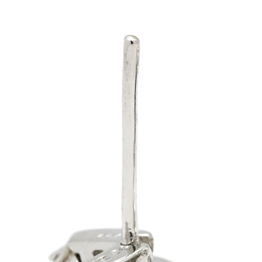 ノンブランド NON BRAND ダイヤピアス ホワイトゴールド K18WG ダイヤモンド ピアス イヤリング