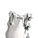 ノンブランド NON BRAND ブラウン イエロー ダイヤ ホワイトゴールド K18WG ダイヤモンド ペンダントトップ ネックレストップ