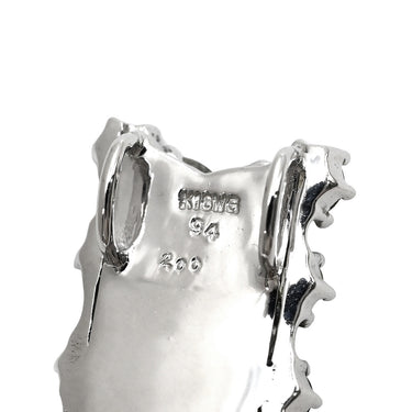 ノンブランド NON BRAND ブラウン イエロー ダイヤ ホワイトゴールド K18WG ダイヤモンド ペンダントトップ ネックレストップ