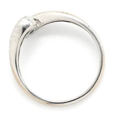 ノンブランド NON BRAND ダイヤリング プラチナシルバー K18WG ダイヤモンド リング 指輪 ダイヤモンド ホワイトゴールド 1P 1粒ダイヤ 9号