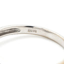 ノンブランド NON BRAND ダイヤリング プラチナシルバー K18WG ダイヤモンド リング 指輪 ダイヤモンド ホワイトゴールド 1P 1粒ダイヤ 9号