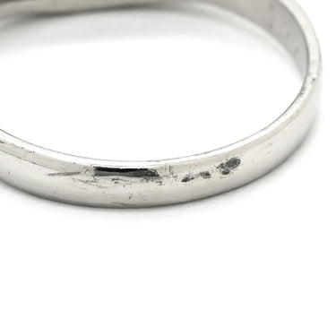 ノンブランド NON BRAND ブルーサファイア ダイヤリング プラチナシルバー Pt850 サファイア ダイヤモンド リング 指輪 青 立爪 14号