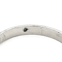 ノンブランド NON BRAND ブルーサファイア ダイヤリング プラチナシルバー Pt850 サファイア ダイヤモンド リング 指輪 青 立爪 14号