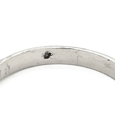 ノンブランド NON BRAND ブルーサファイア ダイヤリング プラチナシルバー Pt850 サファイア ダイヤモンド リング 指輪 青 立爪 14号