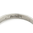 ノンブランド NON BRAND ブルーサファイア ダイヤリング プラチナシルバー Pt850 サファイア ダイヤモンド リング 指輪 青 立爪 14号