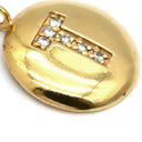 Ron Herman SANS SUNS T ネックレス イエローゴールド K10YG ダイヤモンド ネックレス 10K