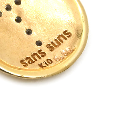 Ron Herman SANS SUNS T ネックレス イエローゴールド K10YG ダイヤモンド ネックレス 10K