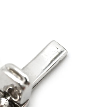 ノンブランド NON BRAND テニスブレスレット ホワイトゴールド K18WG ダイヤモンド ブレスレット ダイヤブレス