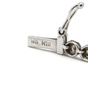 ノンブランド NON BRAND テニスブレスレット ホワイトゴールド K18WG ダイヤモンド ブレスレット ダイヤブレス