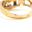 ノンブランド NON BRAND ダイヤリング イエローゴールド×プラチナシルバー K18YG Pt900 ダイヤモンド リング 指輪 Pt900 イエローゴールド プラチナ コンビ 3P 3粒 ダイヤ 10.5号