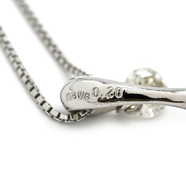 ノンブランド NON BRAND ネックレス パールブラック K18WG パール ダイヤモンド ネックレス 黒 黒蝶パール 真珠 750 ホワイトゴールド ブラック パール ダイヤ