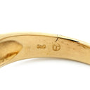 ノンブランド NON BRAND ルビー ダイヤ リング イエローゴールド K18YG ルビー ダイヤモンド リング 指輪 Au750 18K 18金 レッド 赤 8.5号