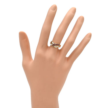 ノンブランド NON BRAND ルビー ダイヤ リング イエローゴールド K18YG ルビー ダイヤモンド リング 指輪 Au750 18K 18金 レッド 赤 8.5号