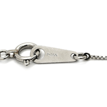 ノンブランド NON BRAND プラチナシルバー Pt900 Pt850 ダイヤモンド ネックレス Pt900×Pt850 コンビ 1P 1粒 ダイヤ プラチナム ペンダント