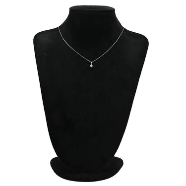ノンブランド NON BRAND プラチナシルバー Pt900 Pt850 ダイヤモンド ネックレス Pt900×Pt850 コンビ 1P 1粒 ダイヤ プラチナム ペンダント