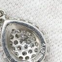 ノンブランド NON BRAND ペンダントトップ ダイヤ プラチナシルバー Pt850 ダイヤモンド ペンダントトップ ネックレストップ Pt850 パヴェダイヤ