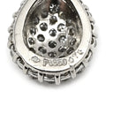 ノンブランド NON BRAND ペンダントトップ ダイヤ プラチナシルバー Pt850 ダイヤモンド ペンダントトップ ネックレストップ Pt850 パヴェダイヤ