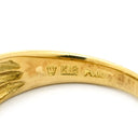 ノンブランド NON BRAND ダイヤ コンビリング イエローゴールドXプラチナシルバー K18YG Pt900 ダイヤモンド リング 指輪 1P 1粒ダイヤ 10号