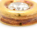 ノンブランド NON BRAND イエローゴールド K18YG ダイヤモンド ペンダントトップ ペンダントヘッド Au750 18K 18金 1P 1石 1粒 ダイヤ 雫型 しずく 涙型 ティアドロップ