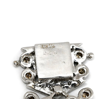 ノンブランド NON BRAND デザイン ダイヤブレス ホワイトゴールド K18WG ダイヤモンド ブレスレット ダイヤブレス ブラウンダイヤ