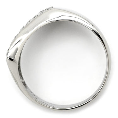 ノンブランド NON BRAND ダイヤリング プラチナシルバー Pt900 ダイヤモンド リング 指輪 パヴェ 17号