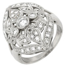 ノンブランド NON BRAND ダイヤ リング プラチナシルバー Pt900 ダイヤモンド リング 指輪 デザインリング 12号