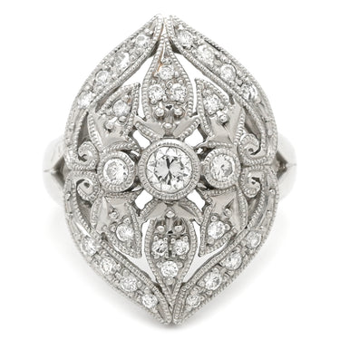 ノンブランド NON BRAND ダイヤ リング プラチナシルバー Pt900 ダイヤモンド リング 指輪 デザインリング 12号