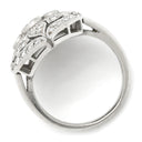 ノンブランド NON BRAND ダイヤ リング プラチナシルバー Pt900 ダイヤモンド リング 指輪 デザインリング 12号